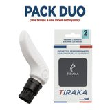 Pack Duo My TIRAKA (Brosse + Pochettes désodorisantes) - Tiraka